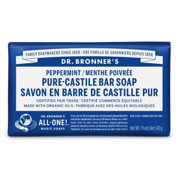 Savon de Castille barre - Menthe Poivrée