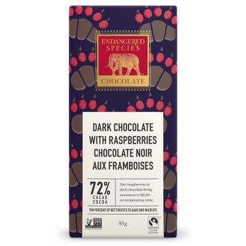 Chocolat noir aux framboises