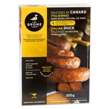 Saucisses de canard - Italiennes