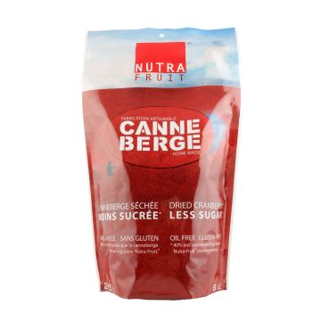 Dried cranberries - 40% less sugar