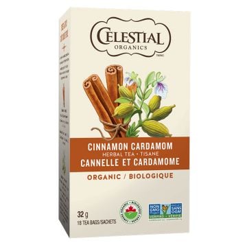 Tisane biologique - Cannelle et cardamome