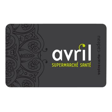 Carte-cadeau Avril - 25 $