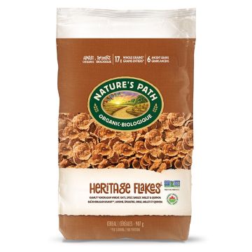 Organic Heritage Flakes Cereal - Eco Pac