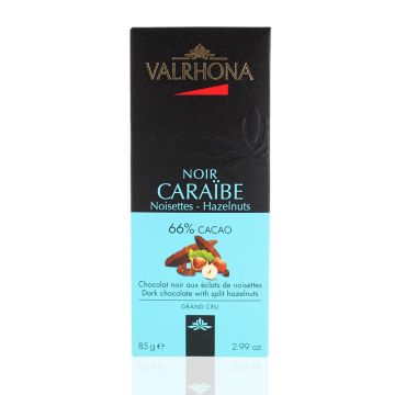 Chocolat noir - Caraïbe noisettes 66%