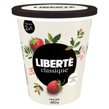 Yogourt classique 2,9% Fraise