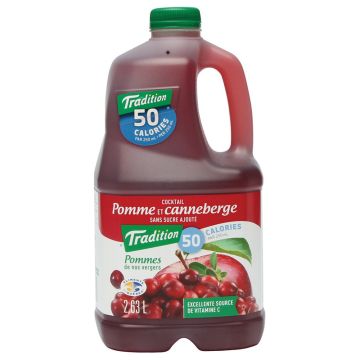 Fresh juice -  Apple & cranberry cocktail