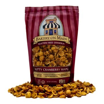 Granola sans gluten - Canneberge noix et érables
