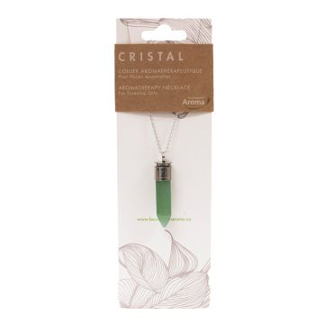 Collier d’aromathérapie - Cristal