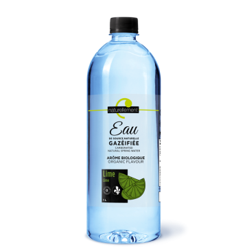  Organic Lime Flavored Carbonated Spring Water