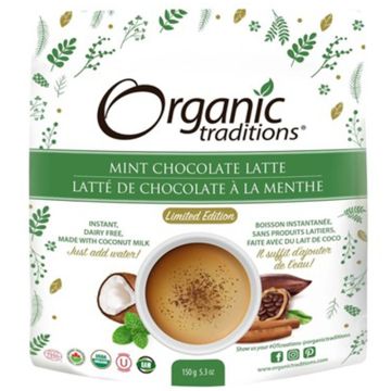 Latté chocolat à la menthe biologique Édition limitée