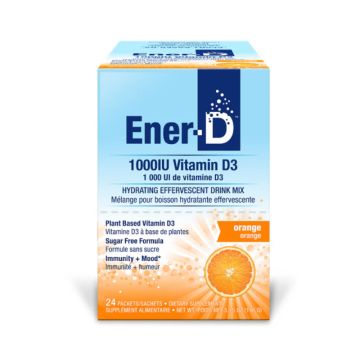 Sugar-free Orange Flavour Vitamin D3 1000 IU