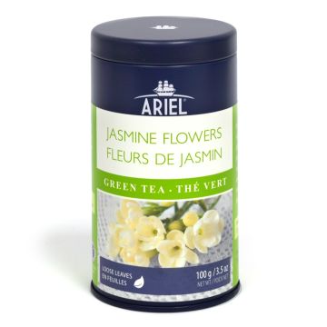 Thé vert en feuilles - Fleurs de jasmin