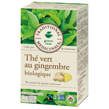Green tea - Organic ginger