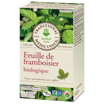 Tisane - Feuille de framboisier biologique