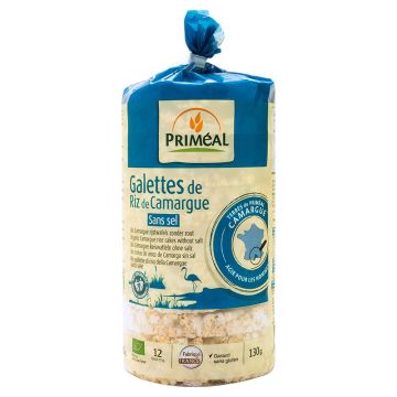 Organic Rice Cakes - Camargue Rice Without Salt