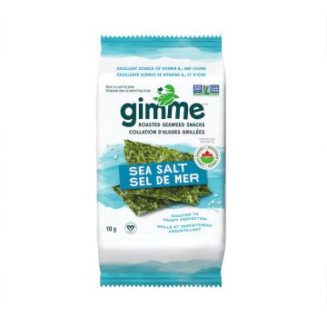 Organic Sea Salt Roasted Seaweed Snacks
