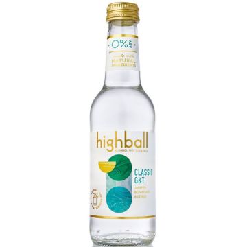 Alcohol-free sparkling cocktail - Gin & tonic (1 bottle)