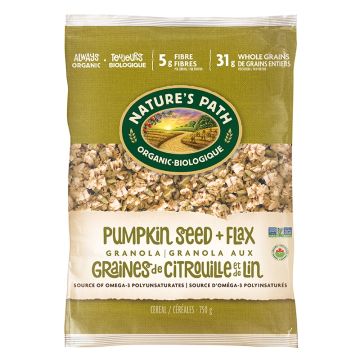 Organic Pumpkin & Flax Seeds Granola - Eco Pac