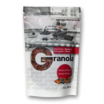 Granola sans grains - Bleuet