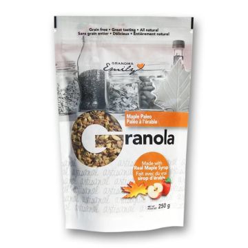 Granola sans grains - Paléo à l'érable