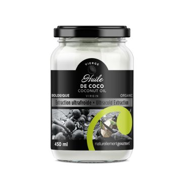 Huile de coco vierge biologique