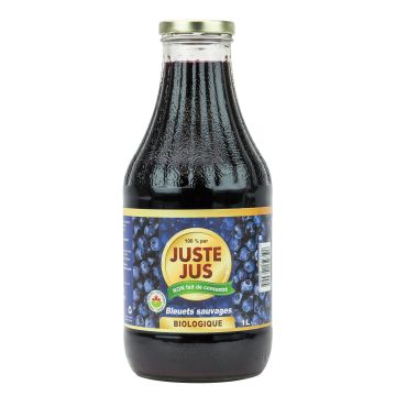 Organic juice - Wild blueberry