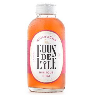 Kombucha biologique - Hibiscus chai
