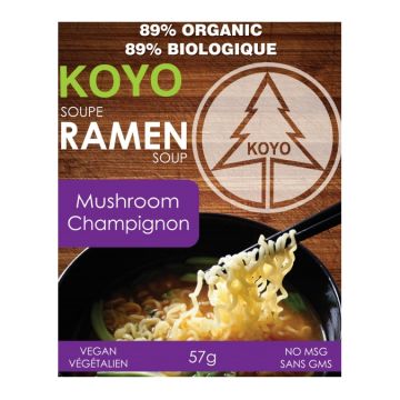 Soupe Ramen - Champignons