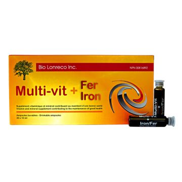 Multi-vit + Fer - Vitamines et minéraux