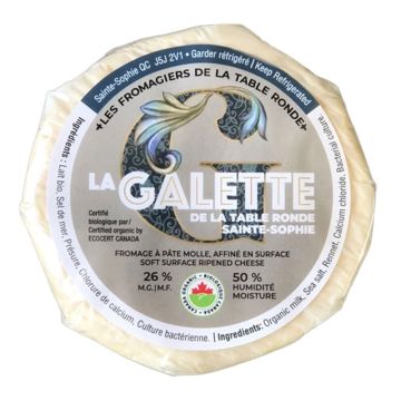 Fromage biologique  - La galette de table ronde