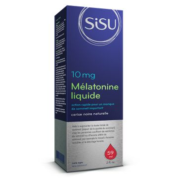 Mélatonine liquide 10 mg saveur cerise noire - Stress et sommeil