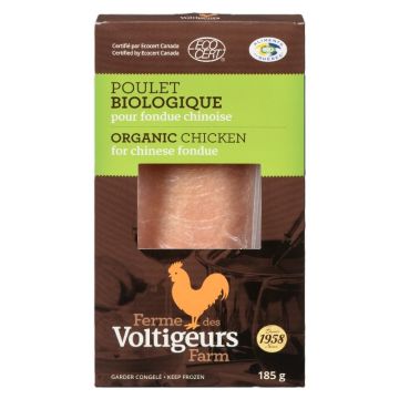 Fondue au poulet surgelée biologique