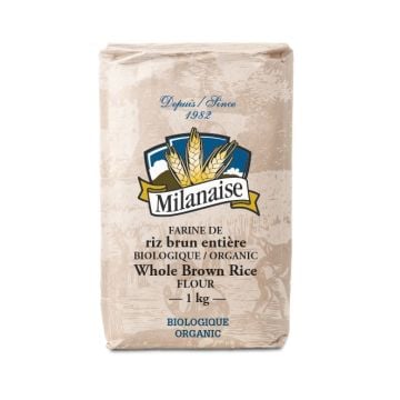 Organic Whole Brown Rice Flour