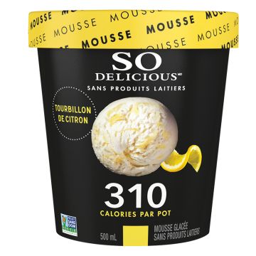 Mousses glacées végétaliennes - Tourbillon de citron