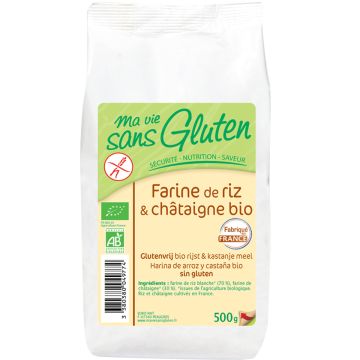 Ma vie sans gluten - Organic rice and chestnut flour