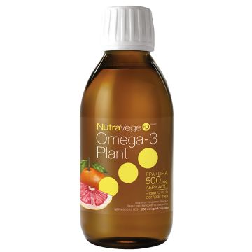 Nutravege Omega-3 plant  - +D Tangerine & grapefruit