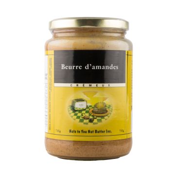 Beurre d'amandes crémeux