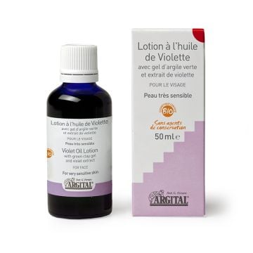 Lotion à l'huile de violette