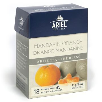 Thé blanc - Orange mandarine