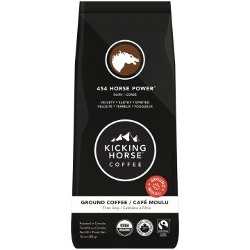 454 Horse Power Organic Fairtrade Ground Coffee 