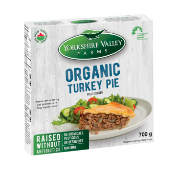 Organic turkey pie