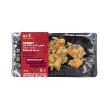 Pépites de saumon aux épices à steak
