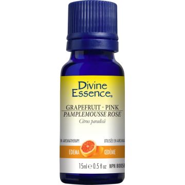 Pink Grapefruit Essential Oil Citrus Paradisii - Edema