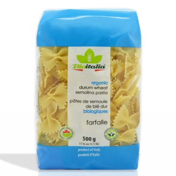 Pâtes farfalle biologiques