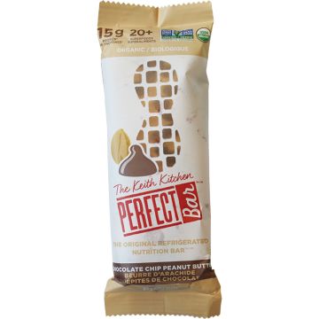 Barre nutrition biologique  - Beurre d'arachides et pépites de chocolat