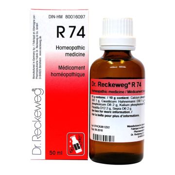 Médicament  homéopathique - R74