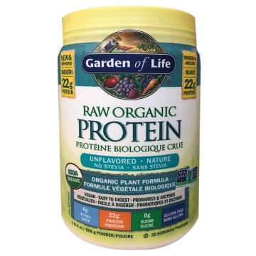 Unflavoured Raw Organic Protein Powder