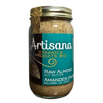Beurre d'amandes crues biologiques