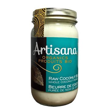 Beurre de noix de coco cru biologique