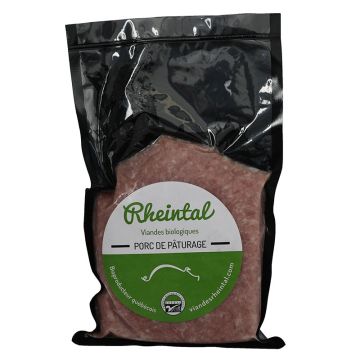 Porc de pâturage biologique - Haché maigre frais